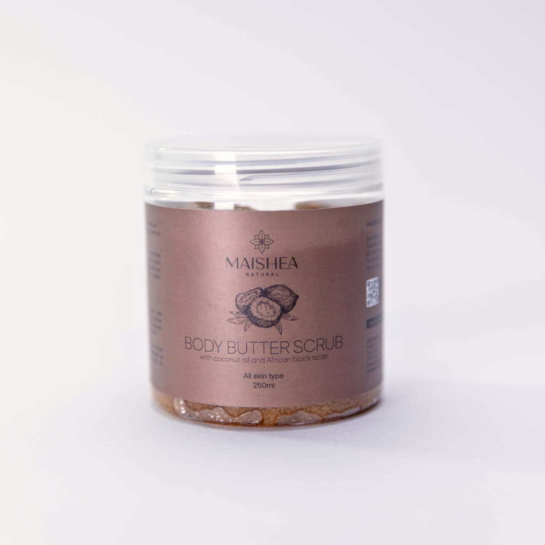 Beurre Gommant au Savon Noir Africain