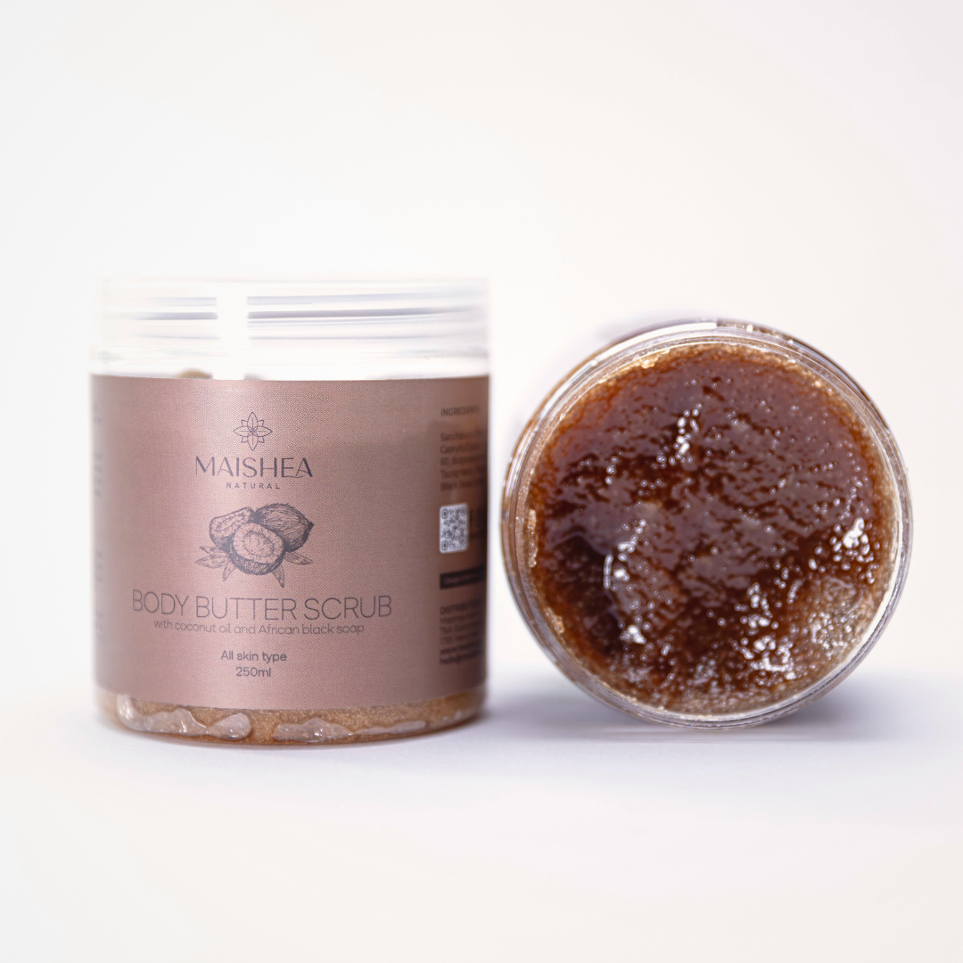 Beurre Gommant au Savon Noir Africain