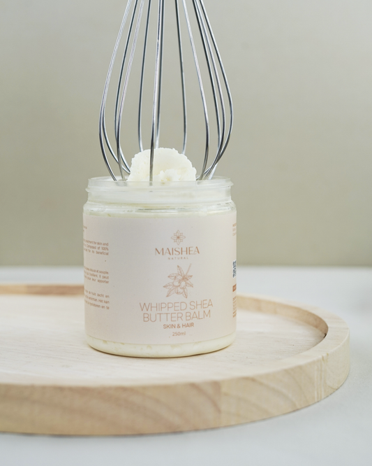 chantilly de karité texture fouettée été Maishea Natural
