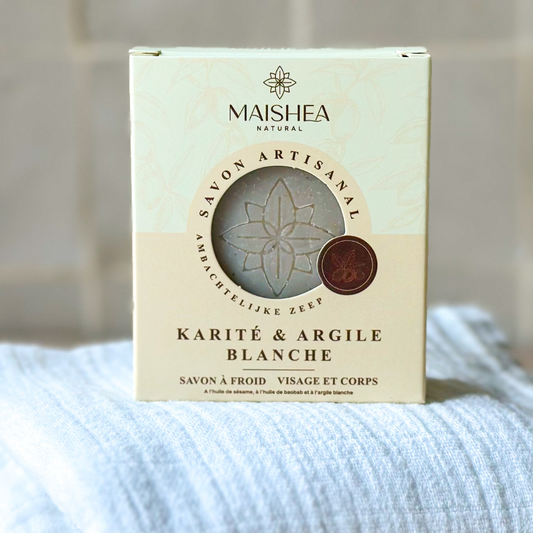 Savon Surgras à froid au Karité, à l'huile de Sésame et Baobab